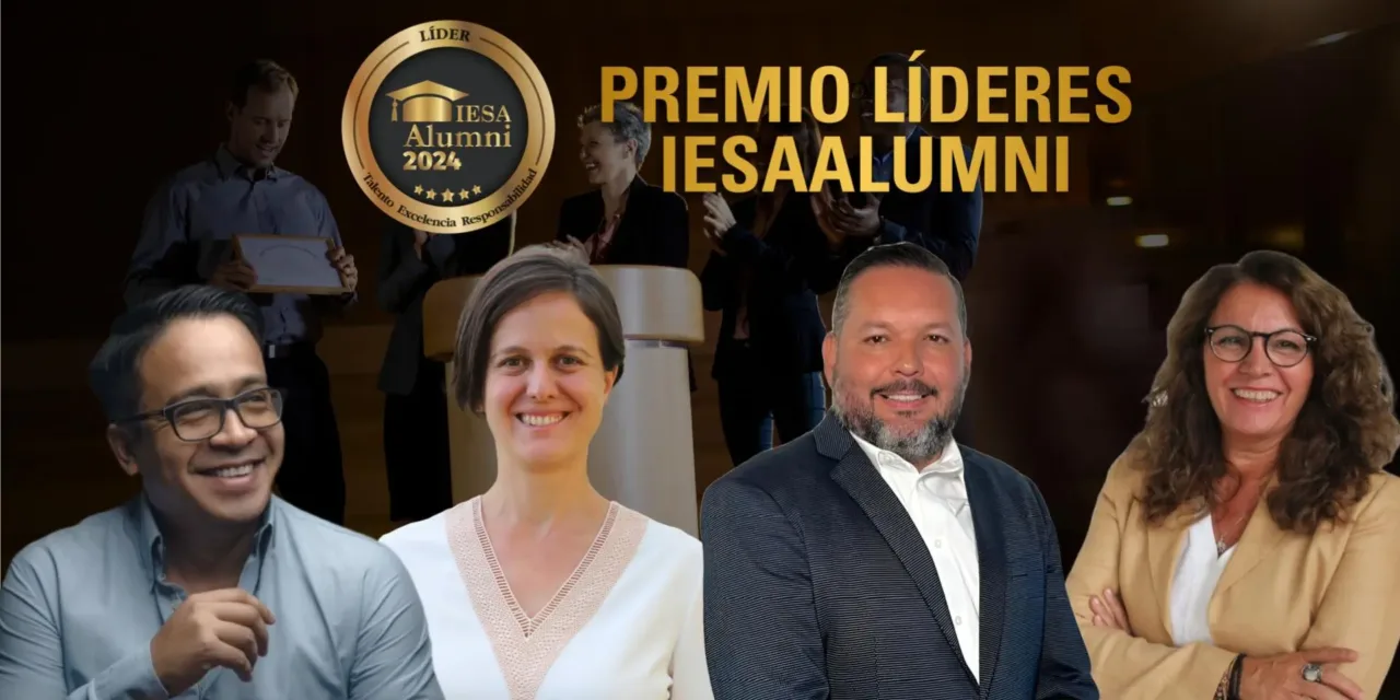 Estos son los ganadores del Premio Líderes IESAalumni 2024