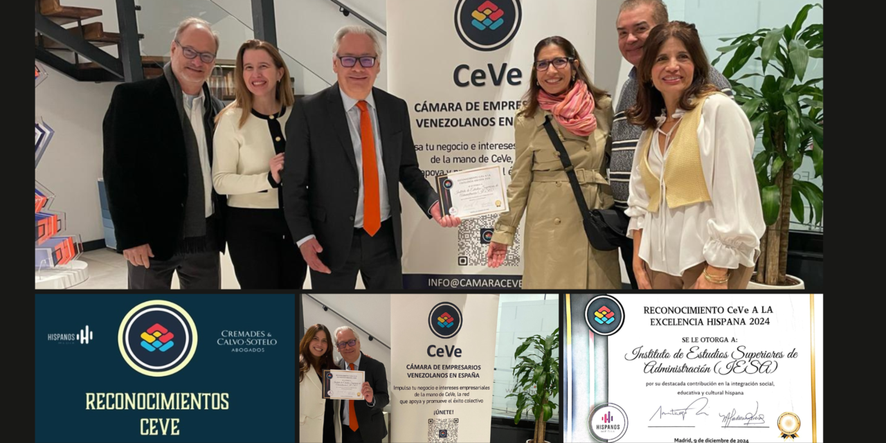 IESA reconocido en España por sus aportes al sector educativo hispano