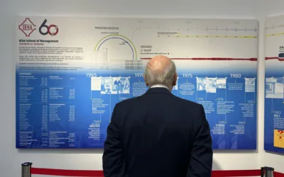 Rumbo al 60 aniversario: IESA presenta galería de profesores e Infografía histórica