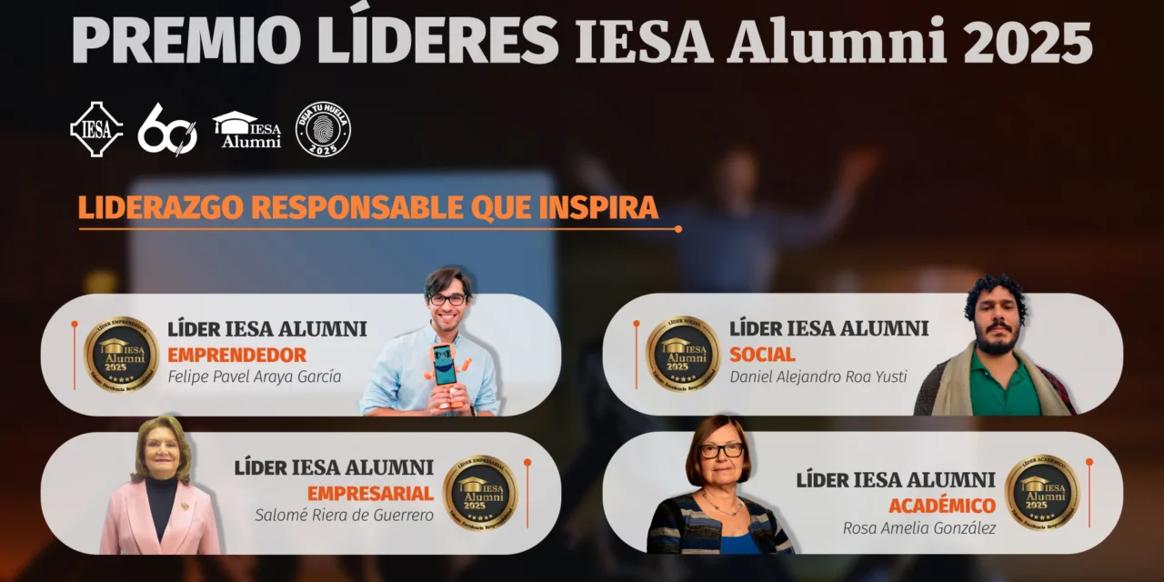 Ganadores Premio Líderes IESAalumni 2025