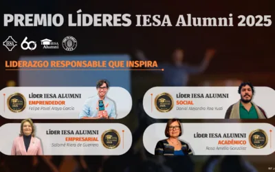 Ganadores Premio Líderes IESAalumni 2025