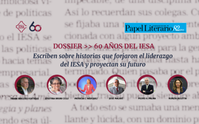Papel Literario de El Nacional dedica su dossier especial al IESA en su 60 aniversario