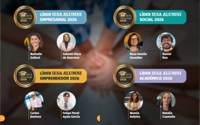 Los rostros del Jurado del Premio Líderes IESAalumni