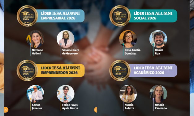 Los rostros del Jurado del Premio Líderes IESAalumni