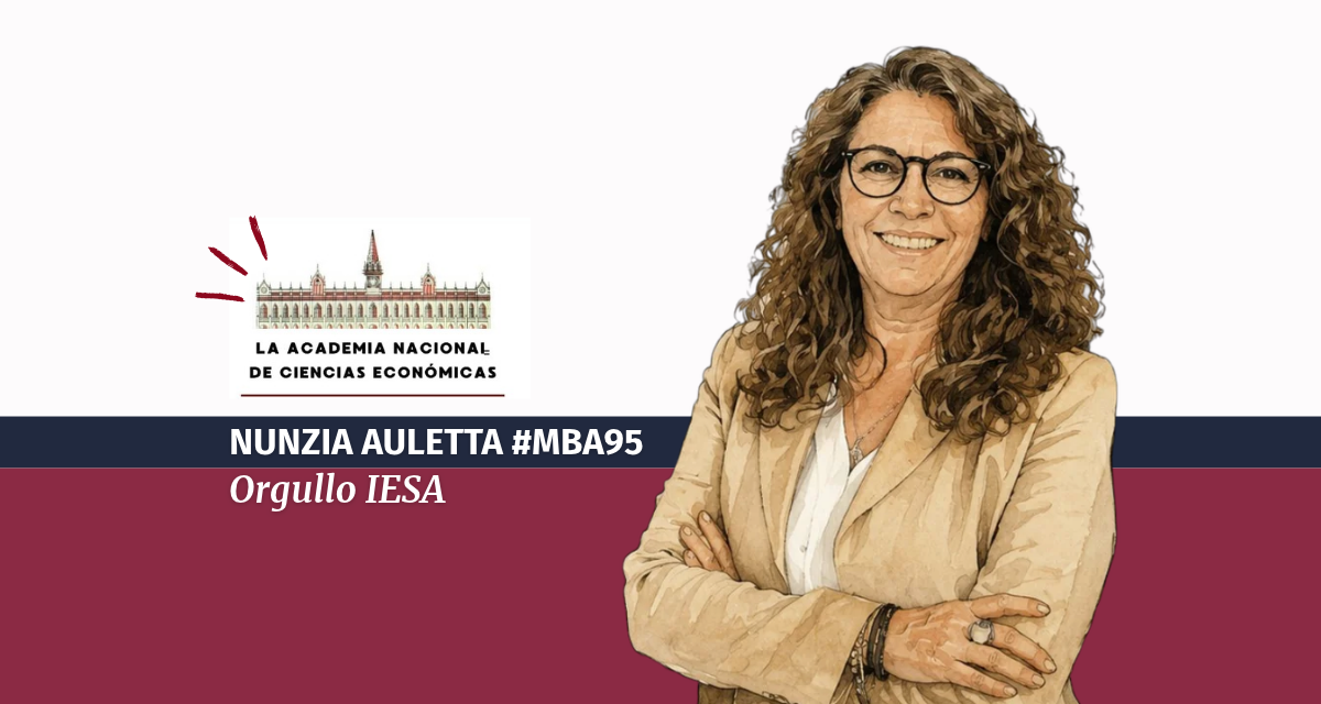 Nunzia Auletta incorporada como Individuo de Número de la Academia Nacional  de Ciencias Económicas (ANCE)