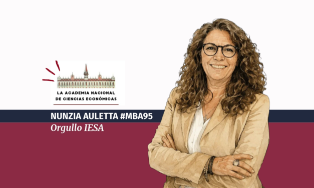 Nunzia Auletta incorporada como Individuo de Número de la Academia Nacional  de Ciencias Económicas (ANCE)